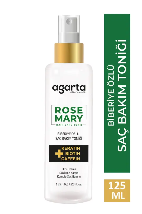 Agarta Biberiye Özlü Saç Bakım Toniği 125 ml