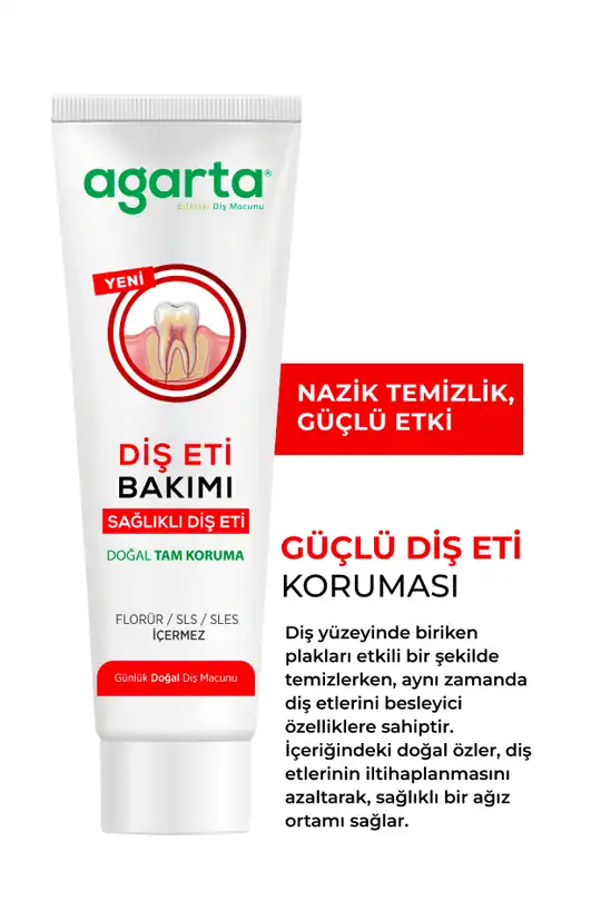 Doğal Diş Eti Bakımı Plak Karşıtı Diş Macunu 90 ml