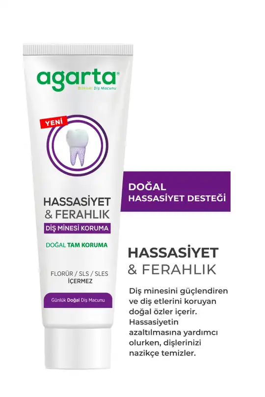 Doğal Hassasiyet ve Ferahlık Diş Macunu 90 ml