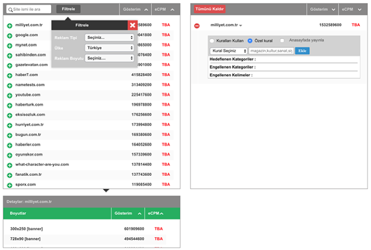 Site & Mobile Application Targeting