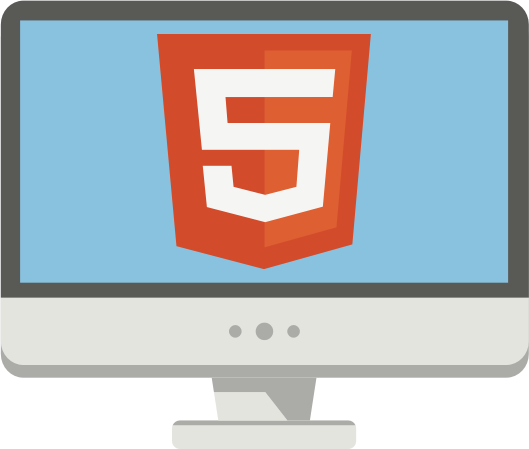 HTML advertisement icon